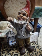 Carinissimo Gnomo Con Lanterna