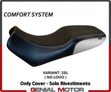 Rivestimento sella Melito Comfort Argento(SL)T.I.SUZUKI VSTROM 1000 DL 2002>2006