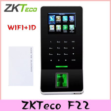 ZKTeco F22 WIFI+ID TCP/IP controllo accessi impronte digitali biometriche presenza tempo