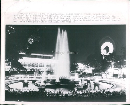 1965 copenaghen tivoli - 1965, fiori