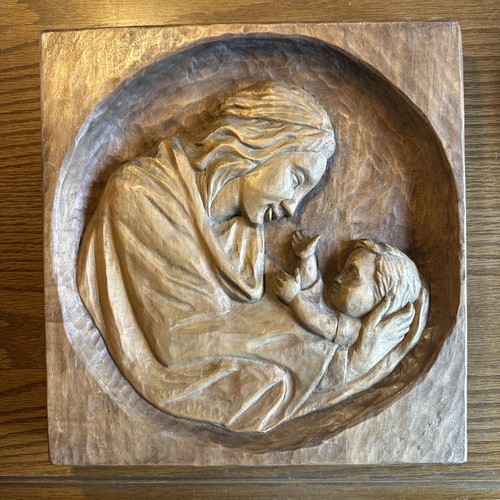 Madonna maria con bambino - con,