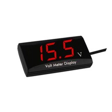 Mini Voltmetro Digitale Auto Amperometro DC 12V Impermeabile Display Digitale 
