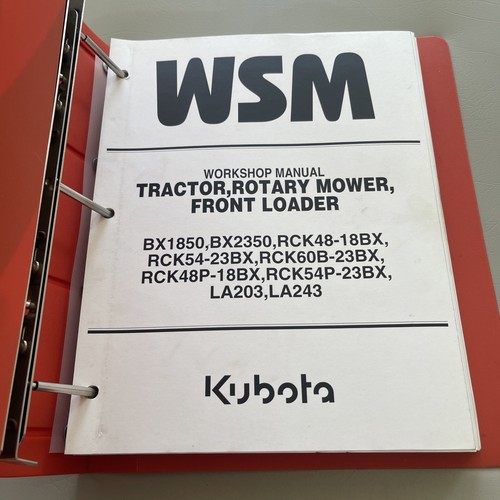 Manuale riparazione officina