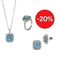 Collana Orecchini Anello Donna