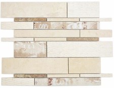 Mosaico Bacchette Marmo