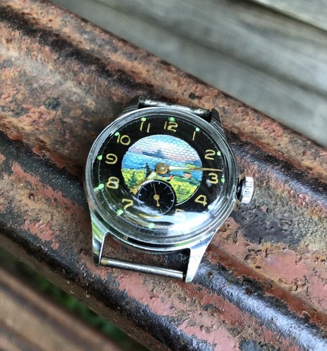 Urss raro orologio meccanico - urss,