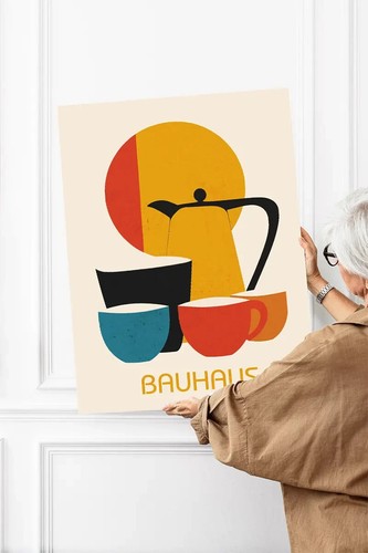 Poster design vintage - vintage, bauhaus