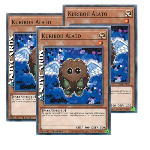 Kuriboh alato winged - 3x,