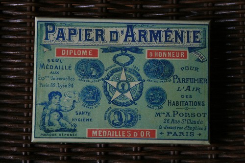 Papier arménie deodorante - papier, d'arménie
