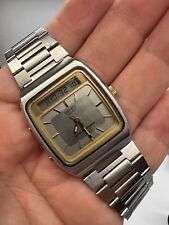 RARE VINTAGE SEIKO H357 510B CHRONO ALARM ALL ORIGINAL AND WORKING JAMES BOND