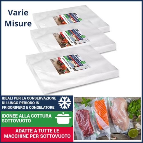 100 buste sacchetti per - 100,