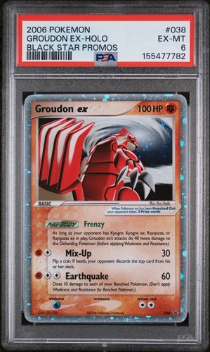2006 psa 6 pokemon - psa, mt
