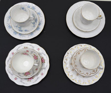31/2 ROYAL 4X Kaffeegedeck Malvern / Kent / Osborne / Knight England Konvolut