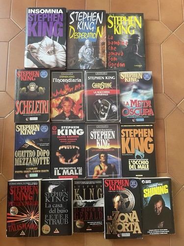 Lotto libri di stephen - lotto,