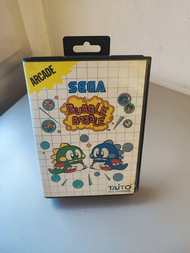 Bubble bobble sega master - bubble,