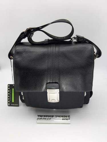 Borsello pelle tecnofibre - -, pelle/tecnofibre