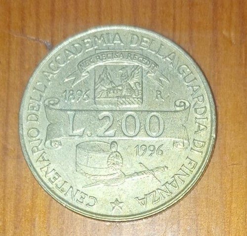 200 lire del 1996 - 200,