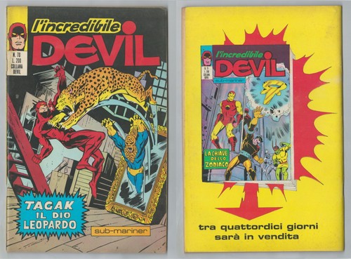 Incredibile devil 70 - n.,