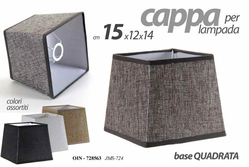 Cappa lampada paralume - cappa,
