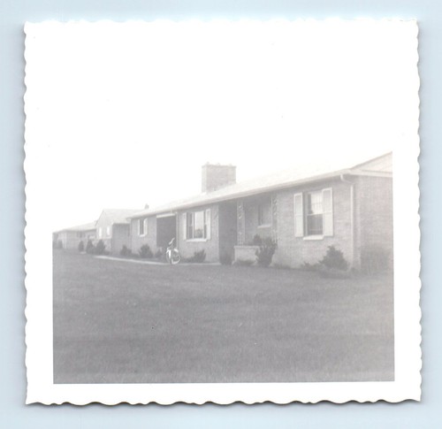 Vecchia foto quadrata vintage