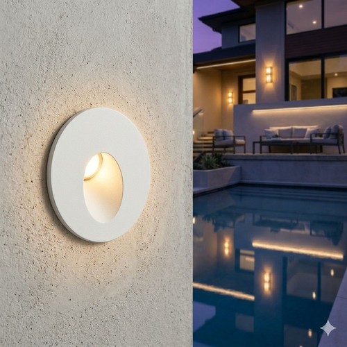 Faretto segnapasso led incasso - faretto,