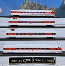 LIMA 106500 T FS SET 4 PEZZI PENDOLINO ETR 450 CON BINARI TRASFORMATORE H0 HO
