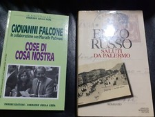2 LIBRI: Enzo Russo - Saluti da Palermo, COSE DI COSA NOSTRA - GIOVANNI FALCONE