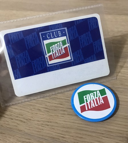 Tessera fondazione spilla - tessera, e