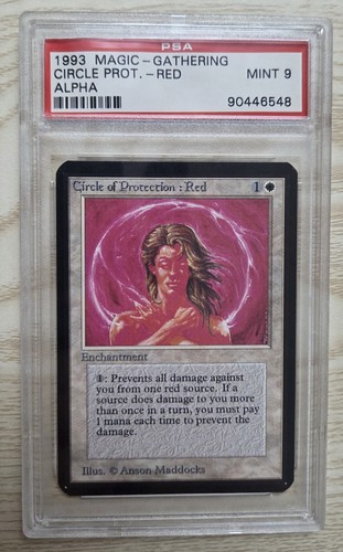 Circle protection red - circle, of