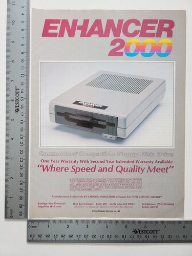 Enhancer 2000 vintage computer - 2000,