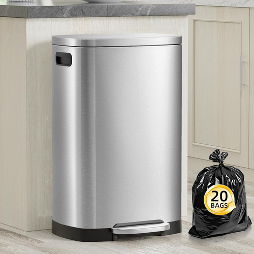 Pattumiera acciaio inox - in,