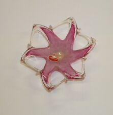 Cestino/posacenere/soprammobile vintage in vetro di Murano