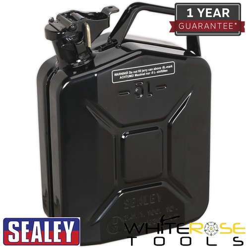 Sealey jerry can nero - sealey, 5l