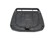 PIASTRA BAULETTO USATA SHAD NERO ADATTABILE SCOOTER PIAGGIO BEVERLY 250 E ALTRI