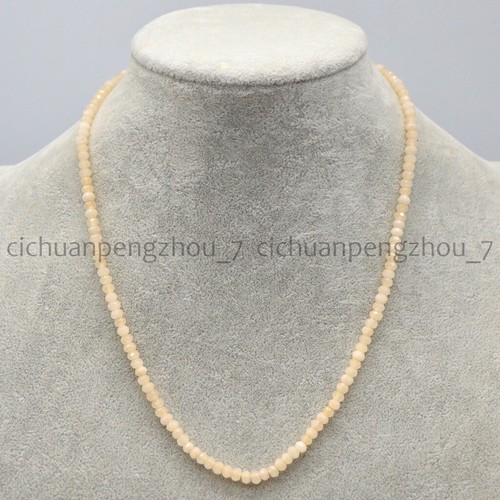 Collana 2x4mm giada - 2x4mm,