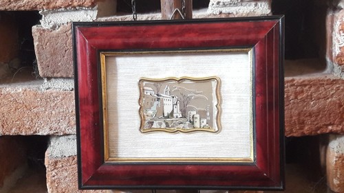 Quadro piccolo cromolitografia - quadro,