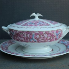 Zuppiera con sottopiatto Depos