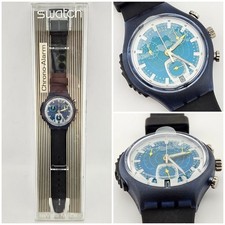 Swatch Chrono Alarm SON400 Decibell 1998 NOS – Original Box – Vintage Working