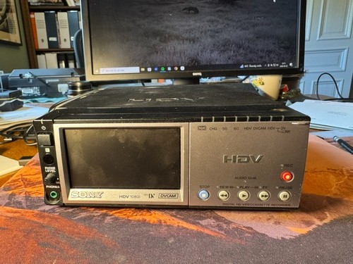Sony hdv 1080 hvr - sony, m