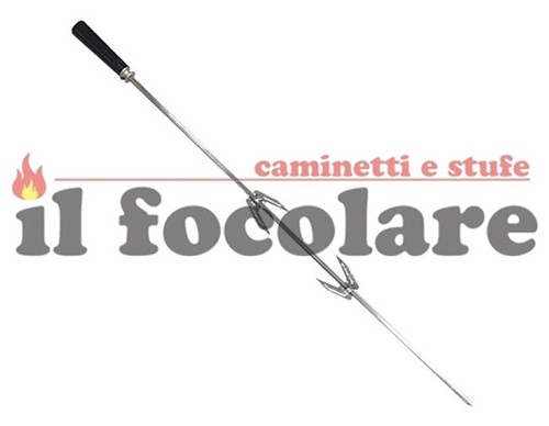 Asta spiedo triangolare - spiedo, 7mm