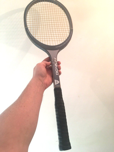 Vecchio racchetta tennis legno - racchetta,