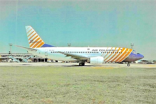 Cartolina aereo air - t.a.s.,