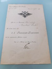 Decreto Impero Austro-ungarico 1911
