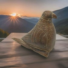 Scultura arte popolare colomba