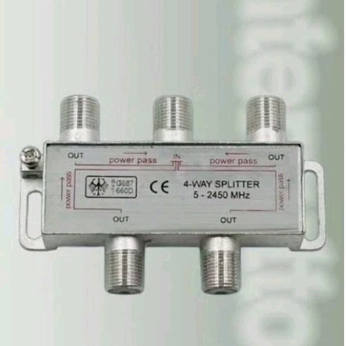Splitter antenna sat 4 - tv,