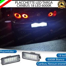 PLACCHETTE A LED LUCI TARGA 18