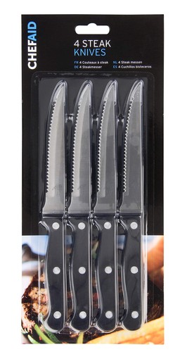 Chef aid set 4 coltelli - aid,