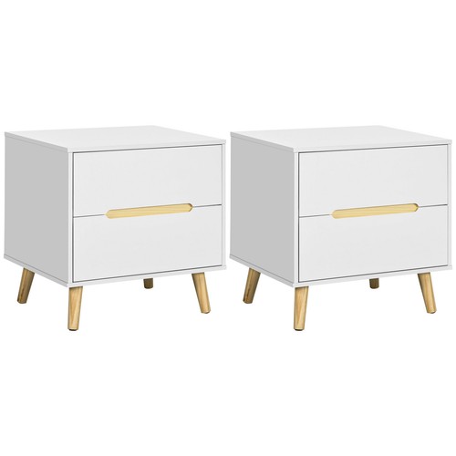 Homcom comodini moderni con - comodini,