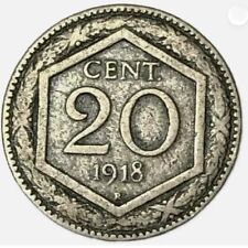 Moneta 20 cent. 1918 moneta