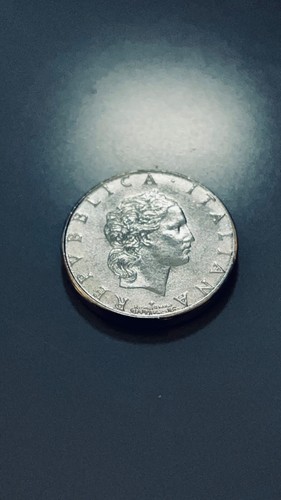 Moneta rara della repubblica - della,